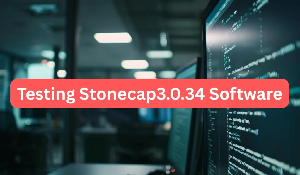 Testing StoneCap3.0.34 Software