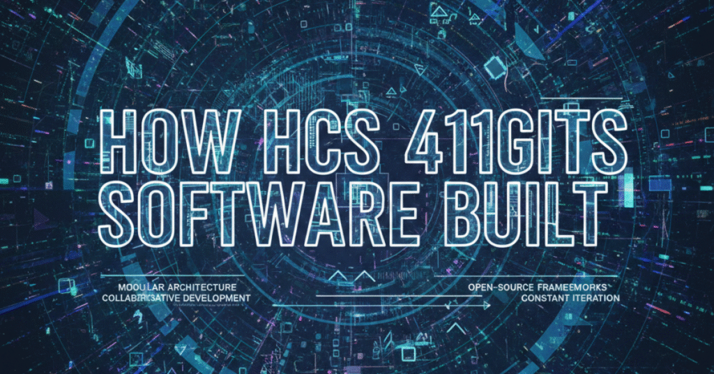 How HCS 411GITS Software Is Built